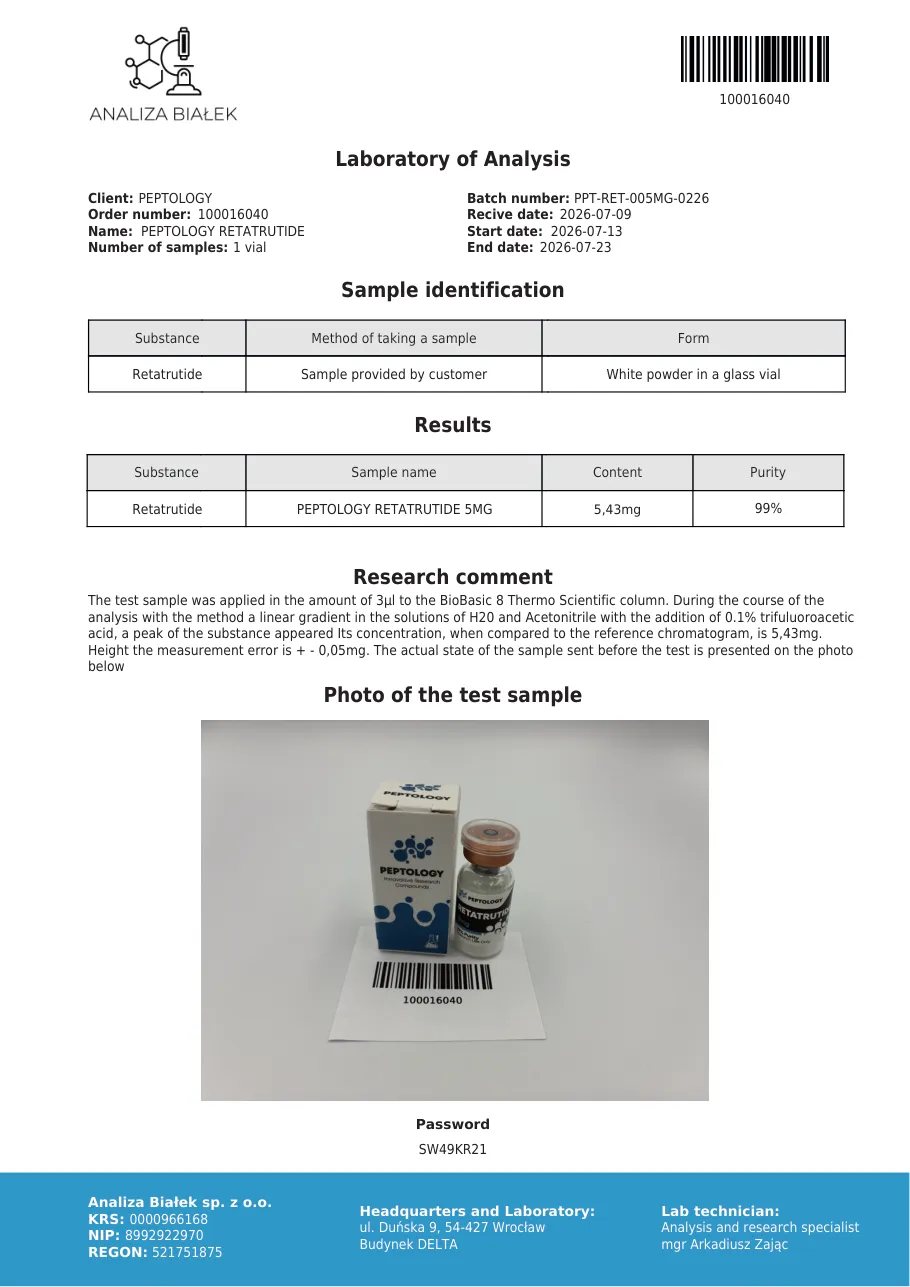 Retatrutide (Ρετατρουτίδη) 5/10/15/30 mg – εικόνα 2