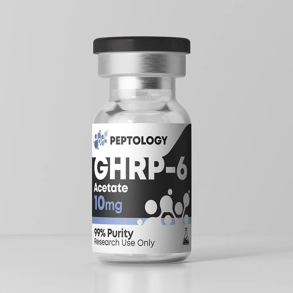 GHRP-6 10 mg – Μιμητικό γκρελίνης (αγωνιστής GHS-R1a) για την έκκριση GH και την όρεξη